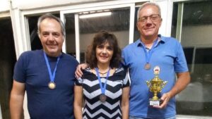 Tripulantes del 1º lugar