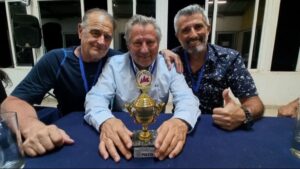 Tripulantes del 2º lugar